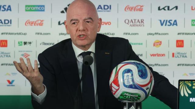 El presidente de la FIFA, Gianni Infantino.
