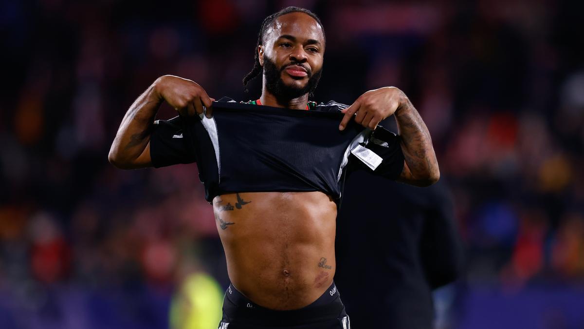 Raheem Sterling, durante su etapa en el Arsenal.