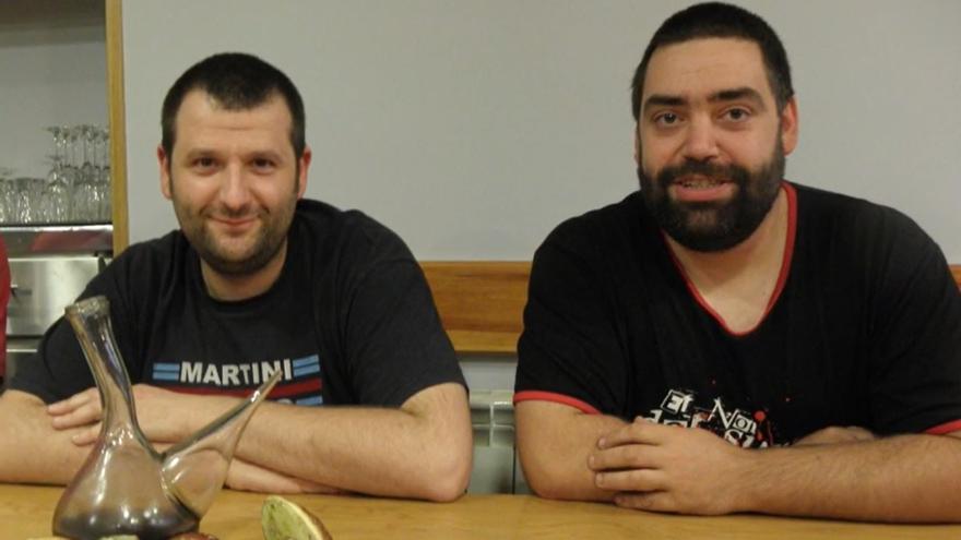Andoni Zabaleta e Igor Iñurritegi