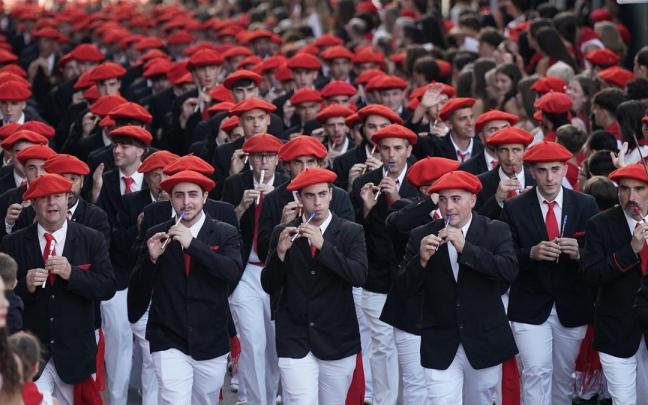 Alarde tradicional de Irun.