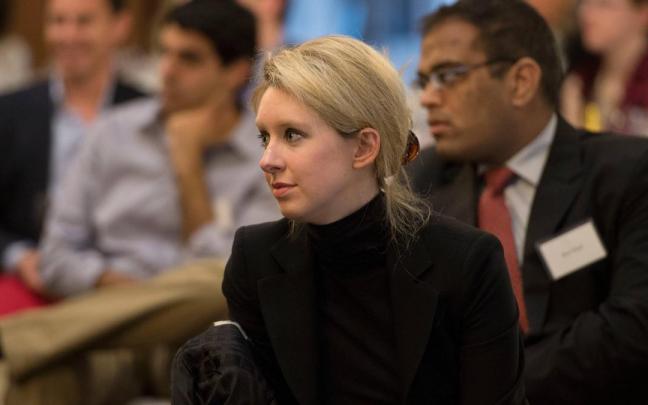 Elizabeth Holmes durante su juicio. Elizabeth Holmes durante su juicio.