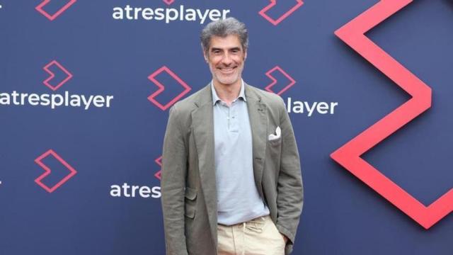 El presentador Jorge Fernández, en el photocall de un evento