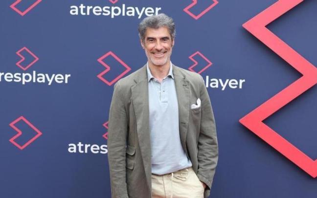 El presentador Jorge Fernández, en el photocall de un evento