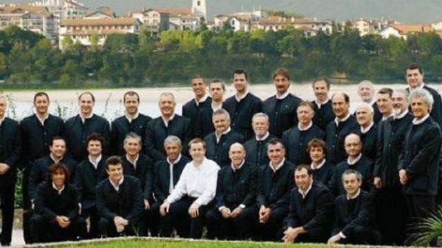 El coro Gaztelu Zahar de Hendaia.
