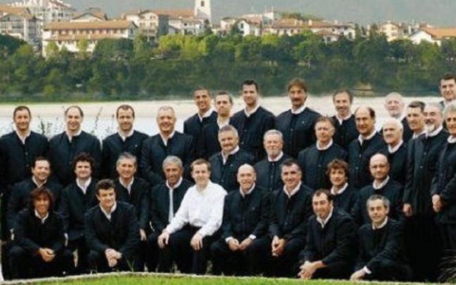 El coro Gaztelu Zahar de Hendaia.