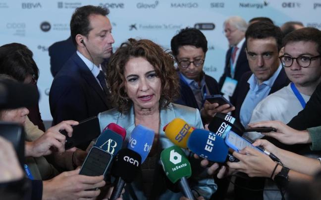 La vicepresidenta del Gobierno y ministra de Hacienda, María Jesús Montero