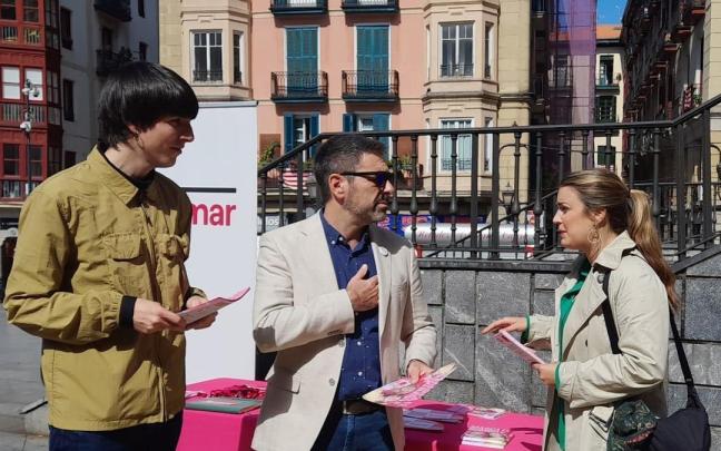 El candidato de Sumar a las elecciones europeas, Andeka Larrea. / EUROPA PRESS El candidato de Sumar a las elecciones europeas, Andeka Larrea.