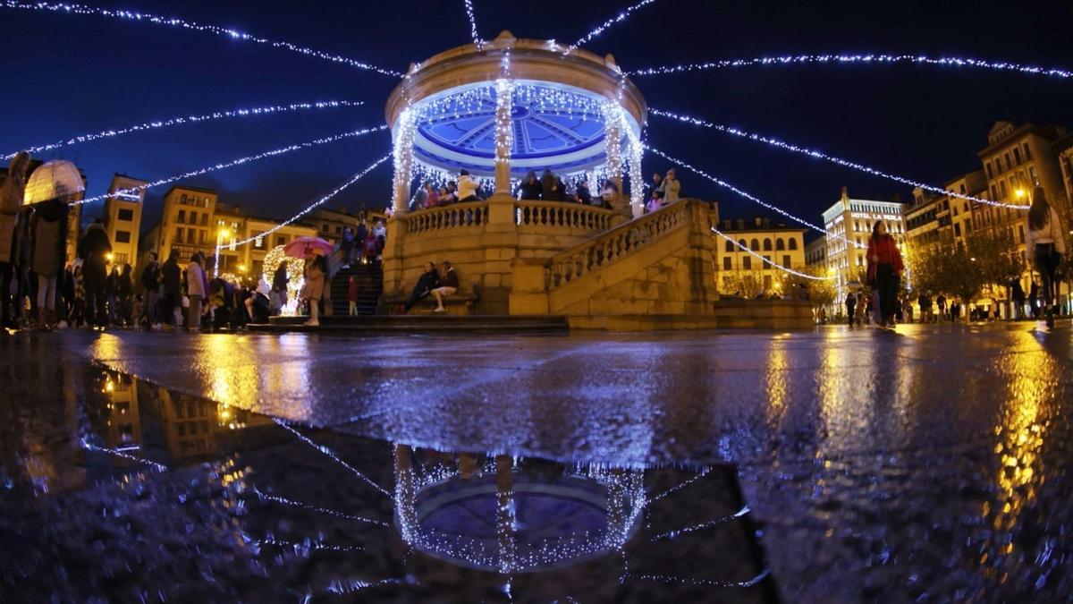 Alumbrado de Navidad en Pamplona
