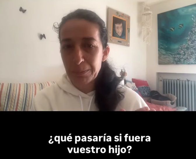 Patricia Ramírez, madre de Gabriel Cruz, pide respeto hacia la memoria de su hijo.