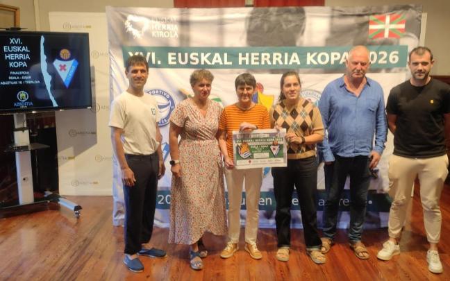 Presentación del derbi guipuzcoano de la Euskal Herria Kopa de fútbol femenino entre la Real Sociedad y la SD Eibar.