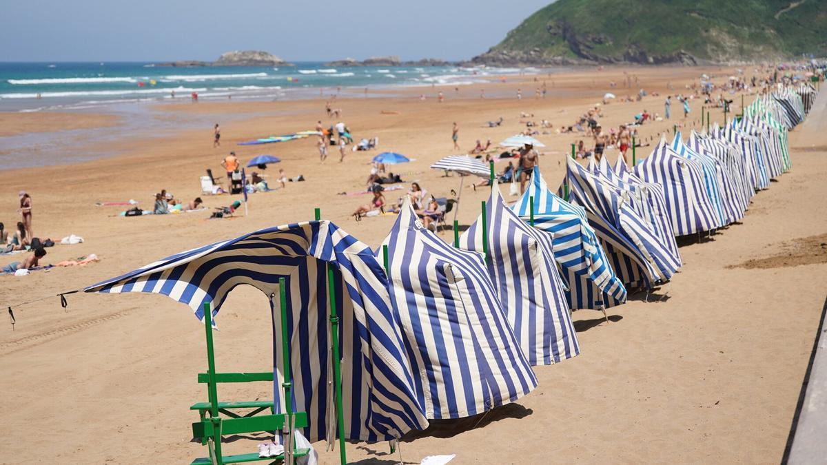 Playa de Zarautz.