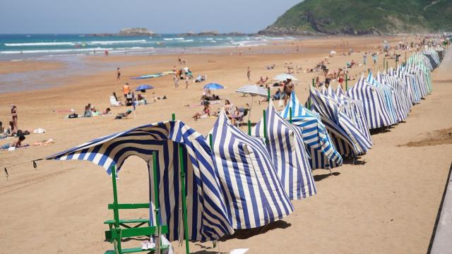 Playa de Zarautz.