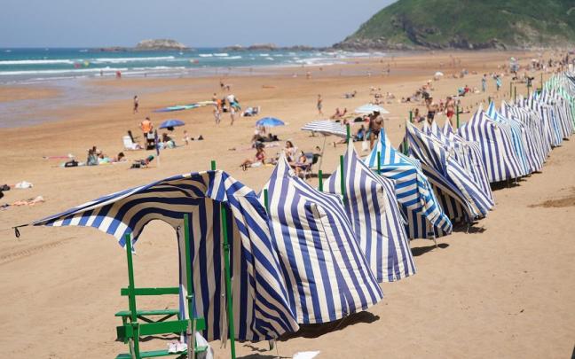 Playa de Zarautz.