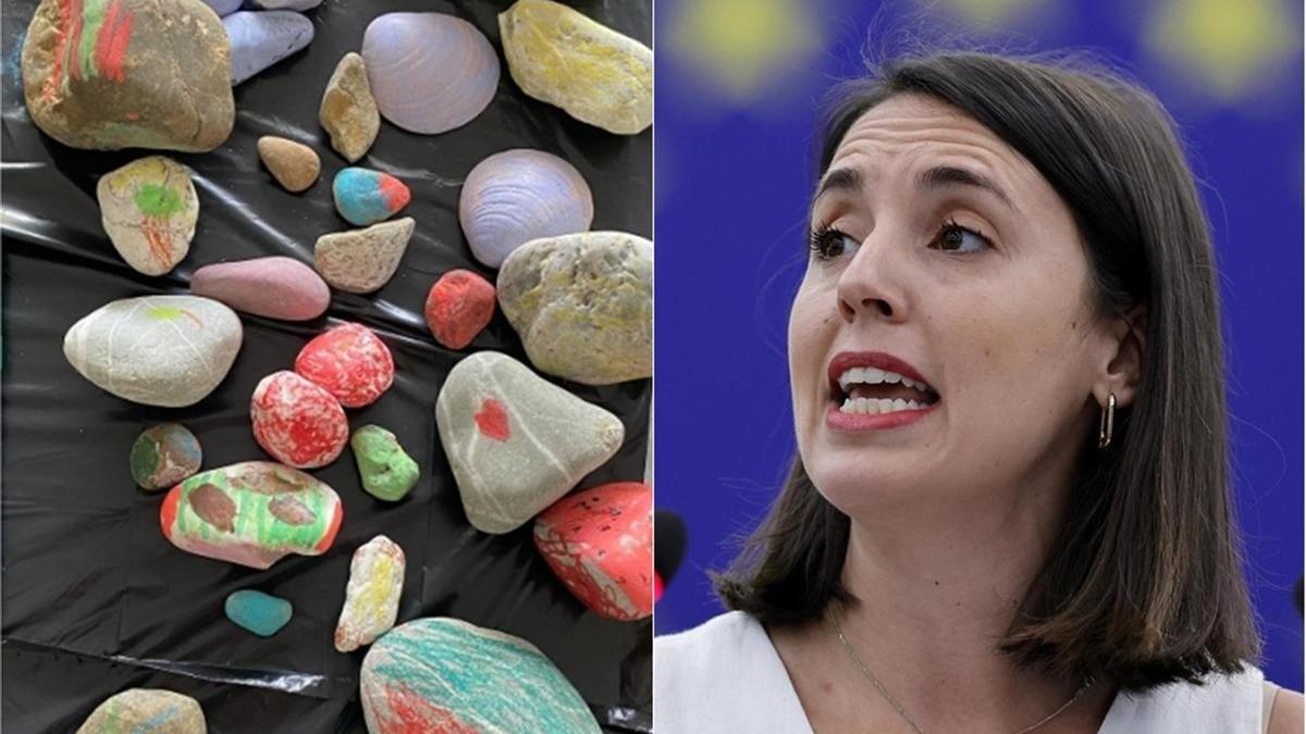 La imagen publicada por Irene Montero en su red social.