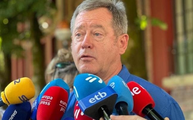El consejero de Seguridad, Bingen Zupiria.