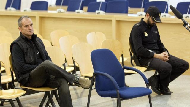 José Javier Arizkuren Ruiz, 'Kantauri', durante el juicio en la Audiencia Nacional.