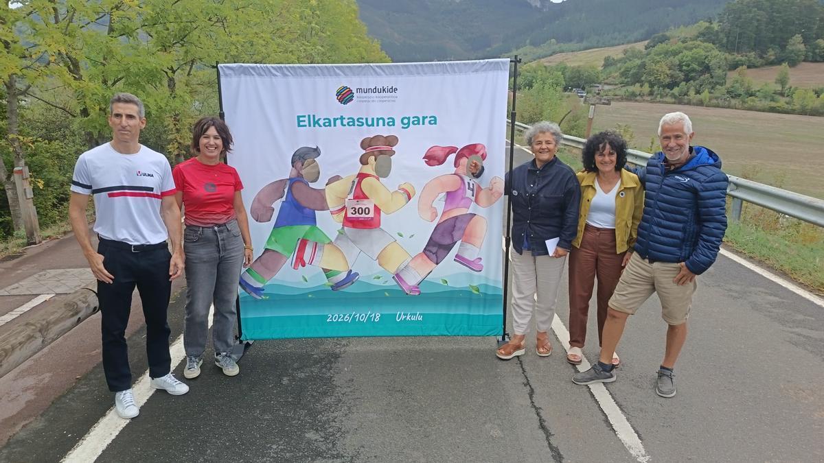 Presentación de la undécima edición de la carrera solidaria entre cooperativas que organiza Mundukide.