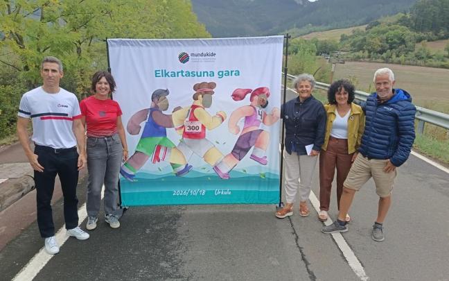 Presentación de la undécima edición de la carrera solidaria entre cooperativas que organiza Mundukide.