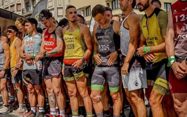 Imagen de la Denontzat Race, una prueba de OCR que desde 2022 se celebra cada primavera en Irun.