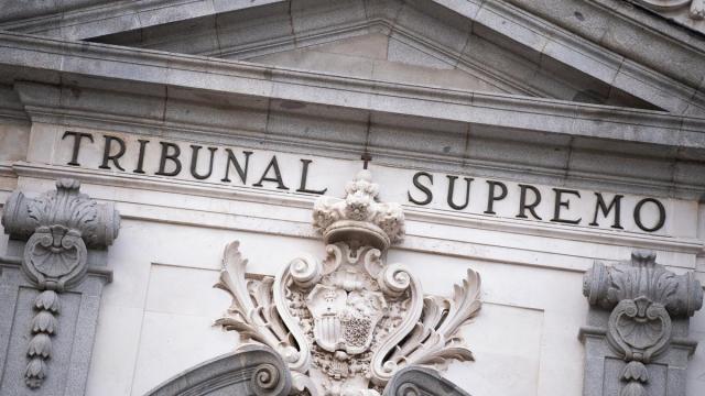Fachada del Tribunal Supremo.