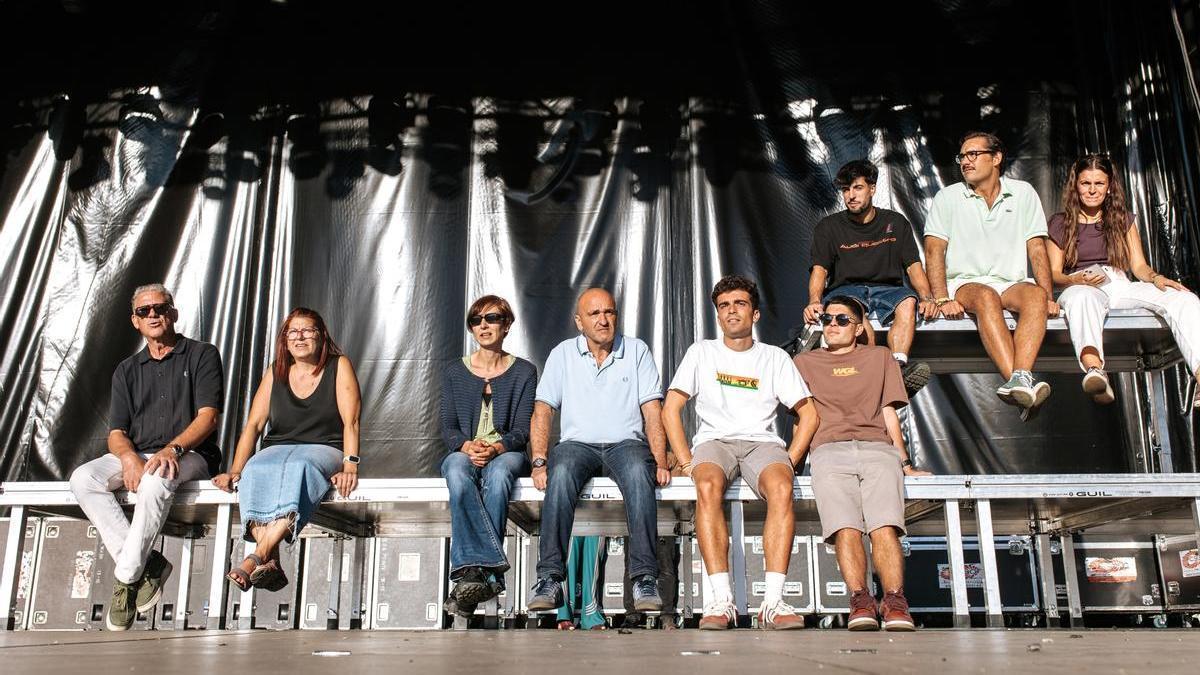 Comisión de fiestas de Villamanín (León).