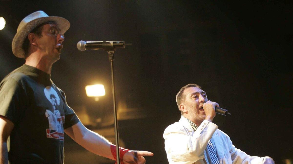 Potato en un concierto en Gasteiz.