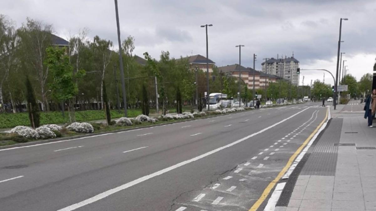 Gasteizko Udalak zorua birgaitzeko lanak hasiko ditu astelehenean Euskal Herria bulebarrean.