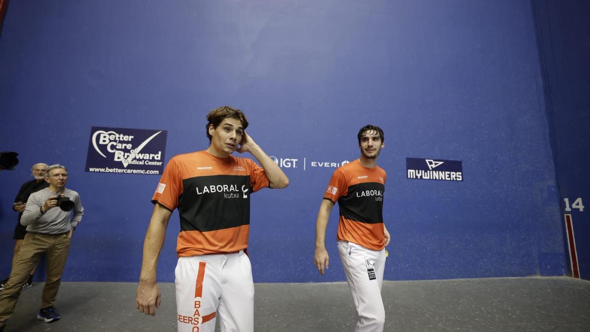 Johan y Gorka Sorozabal conquistan la Biscayne Cup de Dania ante Erkiaga-López.