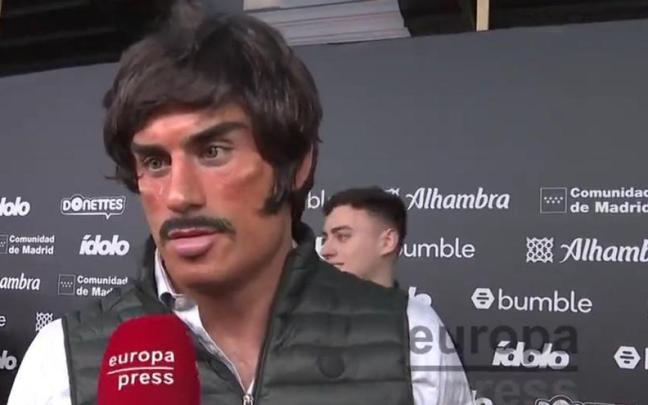 Míster Jagger, en los Premios Ídolo.