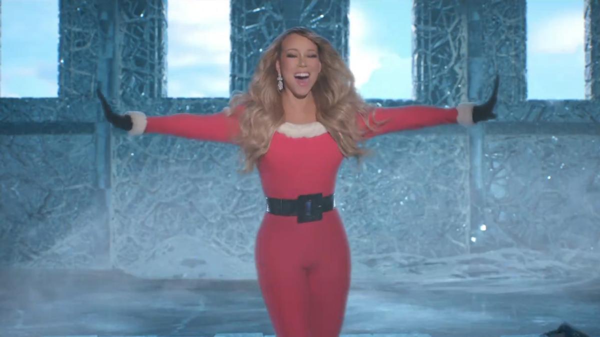Mariah Carey, regresando en su último vídeo.