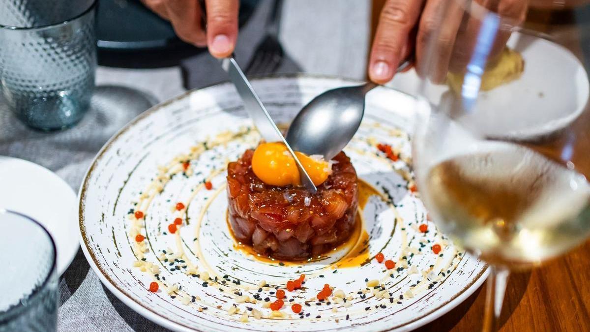 Tartar de atún de Alakrana Bermeo