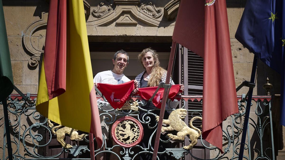 La plataforma Yala Nafarroa con Palestina será la encargada de dar inicio a las fiestas de San Fermín