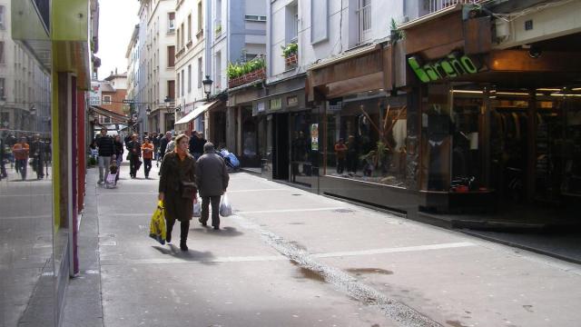 Calle del centro urbano de Gernika-Lumo.