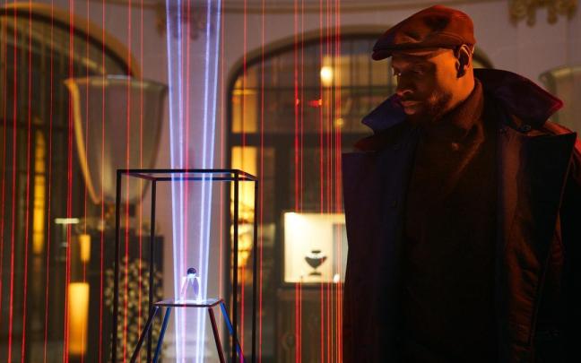 Omar Sy, en una imagen de la tercera temporada de ‘Lupin’.