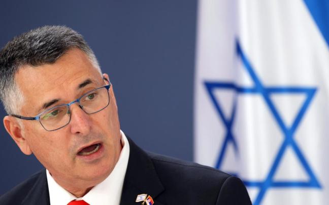 El ministro de Exteriores israelí, Gideon Saar