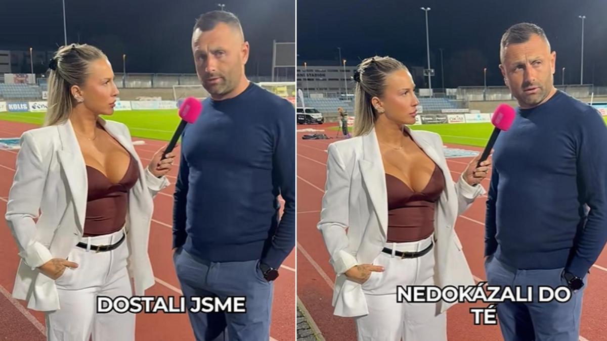 "Estaba luchando por su vida": la entrevista viral de un entrenador con una reportera.