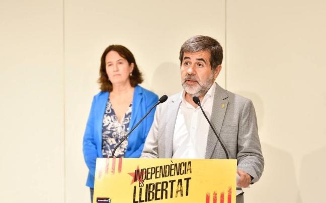 Jordi Sànchez y Elisenda Paluzie