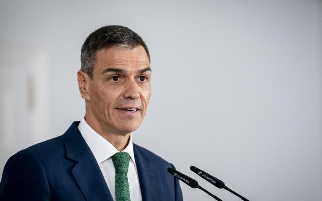 El presidente del Gobierno, Pedro Sánchez