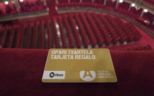 Arriaga Antzokiak Opari Txartela jarri du salgai aurten ere.