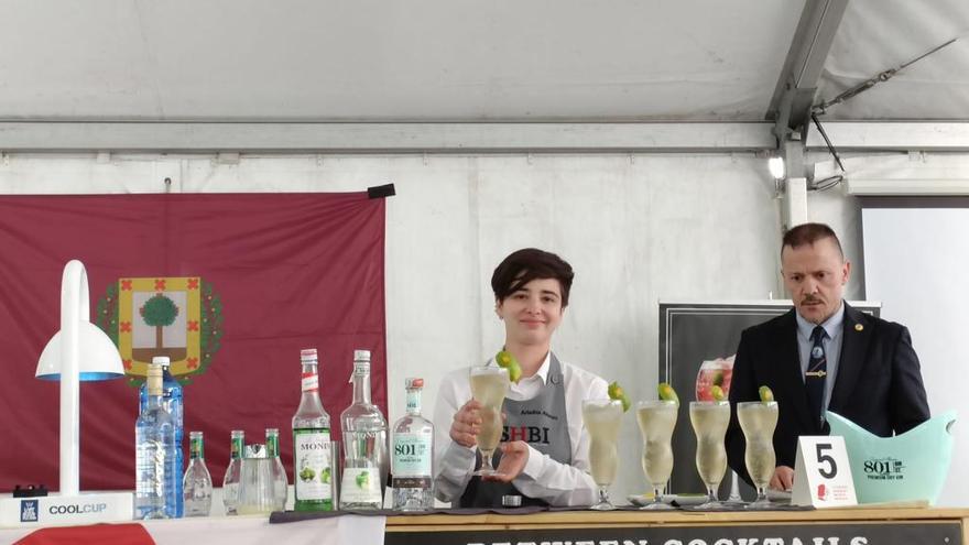 En imágenes: Así ha sido el concurso de Bizkaia de cócteles celebrado en Gernika