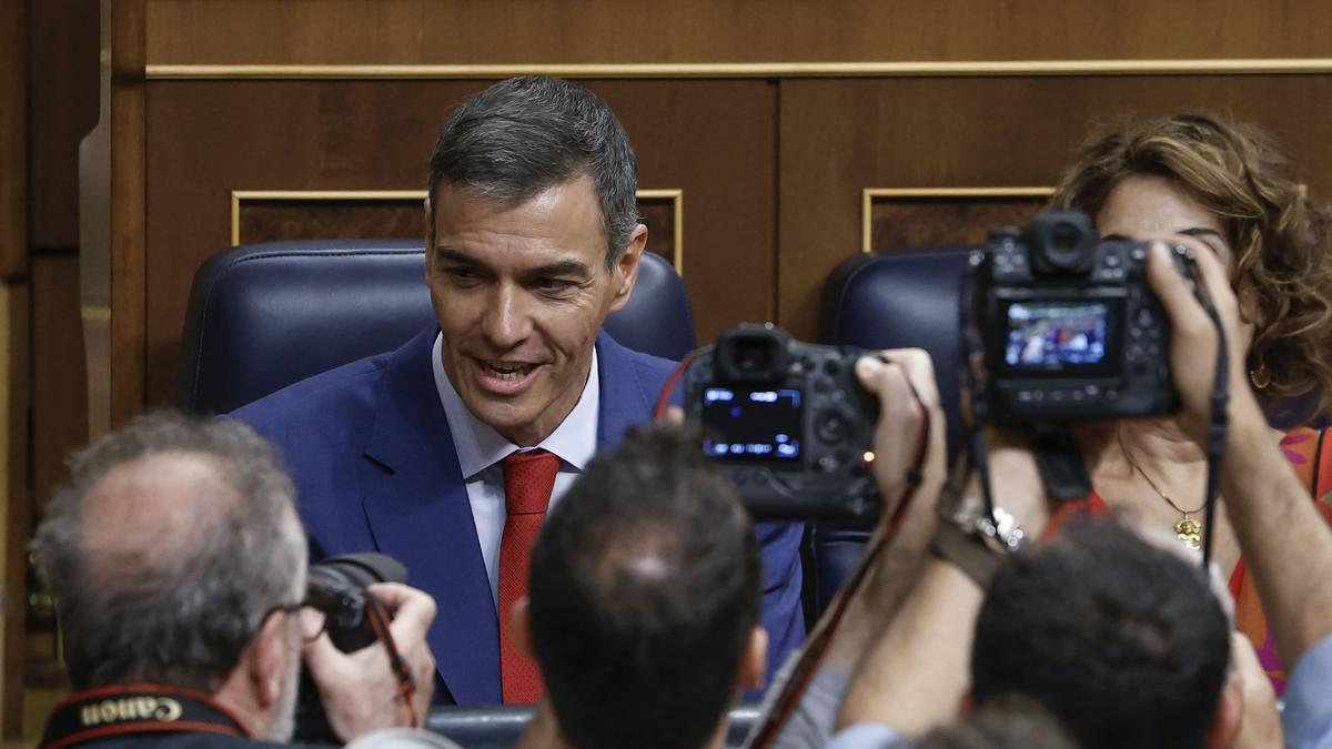 El presidente del Gobierno español, Pedro Sánchez