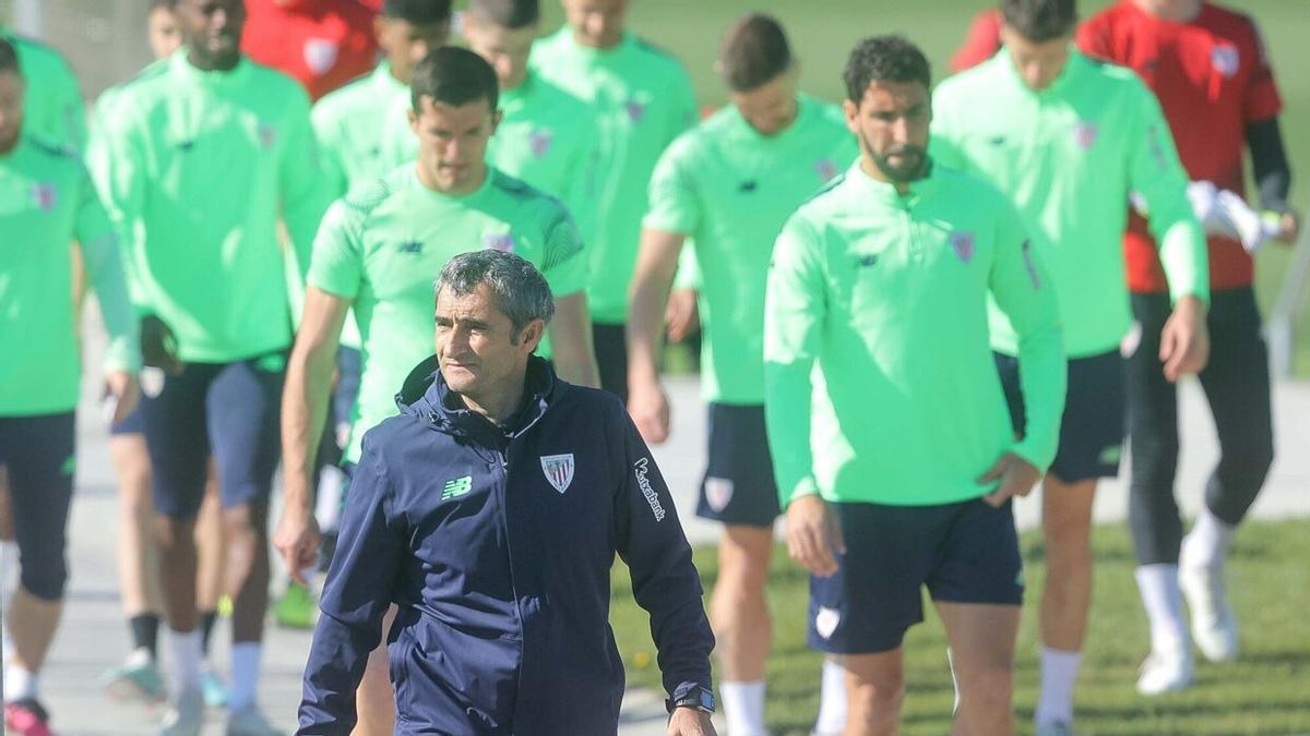 Valverde ha citado a los 22 futbolistas de la primera plantilla que tiene disponibles y a Adu Ares del filial