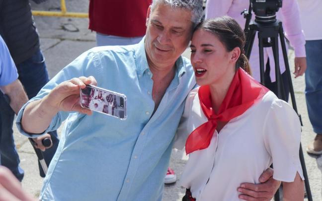 Montero, el pasado fin de semana en Trujillo (Cáceres).