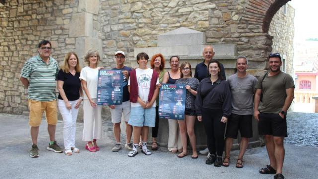 Presentación de las fiestas de San Pedro de Zumaia.