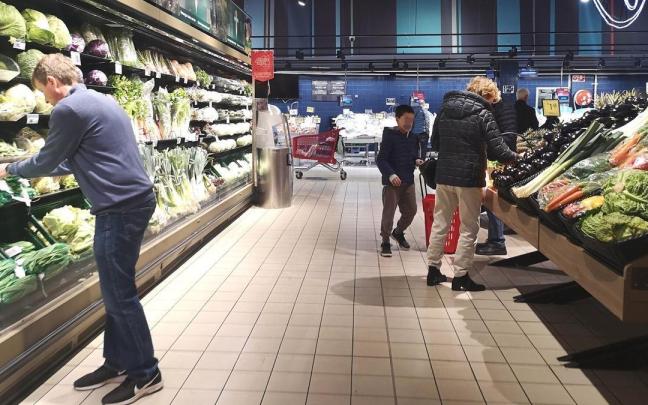 Los alimentos sufrieron las principales subidas de precios el año pasado.