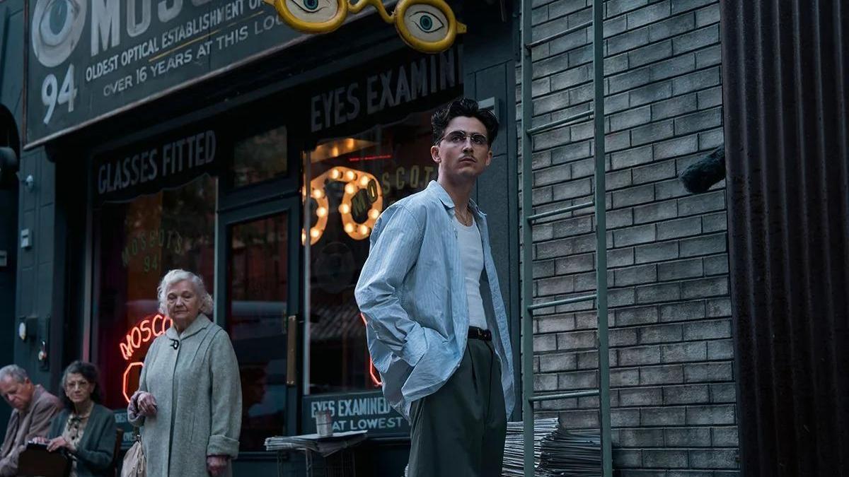 Timothée Chalamet en la película 'Marty Supreme'.