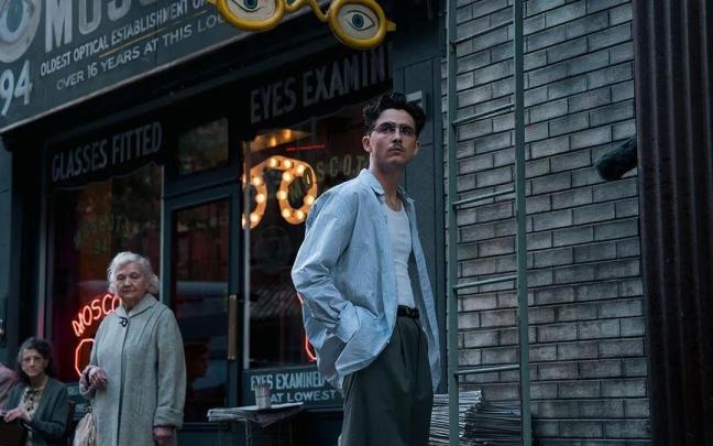 Timothée Chalamet en la película 'Marty Supreme'.