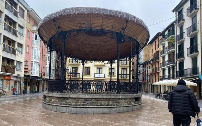 Musika Plaza de Zarautz. / Pedro Amundarain Musika Plaza de Zarautz.