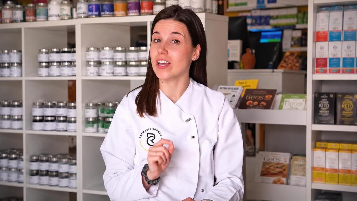 La farmacéutica y nutricionista Carmen Ramírez