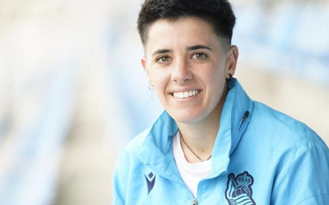 Iraia Iparragirre, durante la entrevista concedida a este periódico. / RUBEN PLAZA